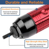 YUZES Rivet Nut Tool Adapter for Cordless Drill Electric- Newly Labor-Saving Rivet Nut Gun Kit with 5 Metric and 5 SAE Mandrels and 50Pcs Assorted Rivet Nuts, Rugged Carrying Case YUZES