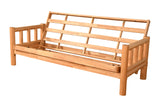Kodiak Furniture Lodge Full-Size Traditional Solid Hardwood Frame in Natural Kodiak Furniture