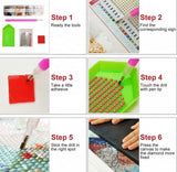 DKLOWK Diamond Painting Kits for Adults - World Gaming Nostalgia DIY 5D Full Drill Diamond Dots Paintings with Diamonds Gem Art and Crafts Home Decor 8x12inch DKLOWK