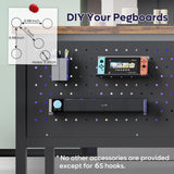 Bestier LED Coffee Table with Storage Glass Coffee Tables for Living Room with Sliding Doors, 42 Inch Rustic Brown Living Room Center Table Bestier