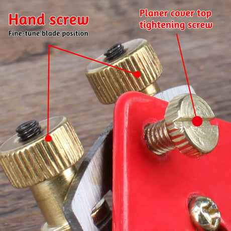 JJYHEHOT 9'' Adjustable SpokeShave with 4 Blades, Home Woodworking Hand Planes, Portable Smoothing Planes Tool for Wood Craft, Wood Craver, Wood Working JJYHEHOT