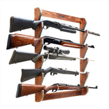 GoSports Outdoors Wall Mounted Firearm Display Rack - Holds 5 Rifles or Shotguns - Choose Your Style GoSports Outdoors