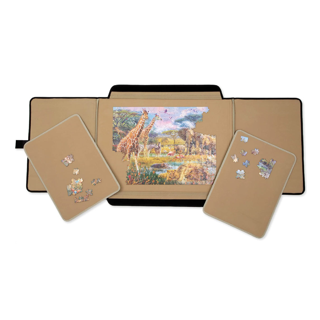 Bits and Pieces - 1000 Piece Size Porta-Puzzle Jigsaw Caddy - Puzzle Accessories - Puzzle Table - 22½" X 31½" Bits and Pieces