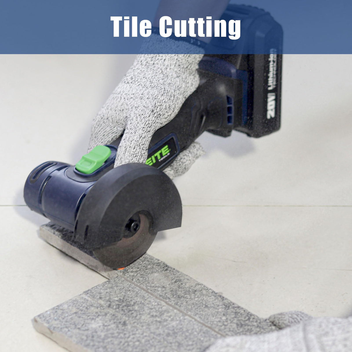 ZEITE 3" Cordless Cut Off Tool, 20V 2.0Ah Mini Cutter, Max Cutting Depth 1/2", 19500RPM Cutting Tool with 3 Cutting Discs 1 Flap Disc for Rust Removal, Battery and Charger Supplied Zeite