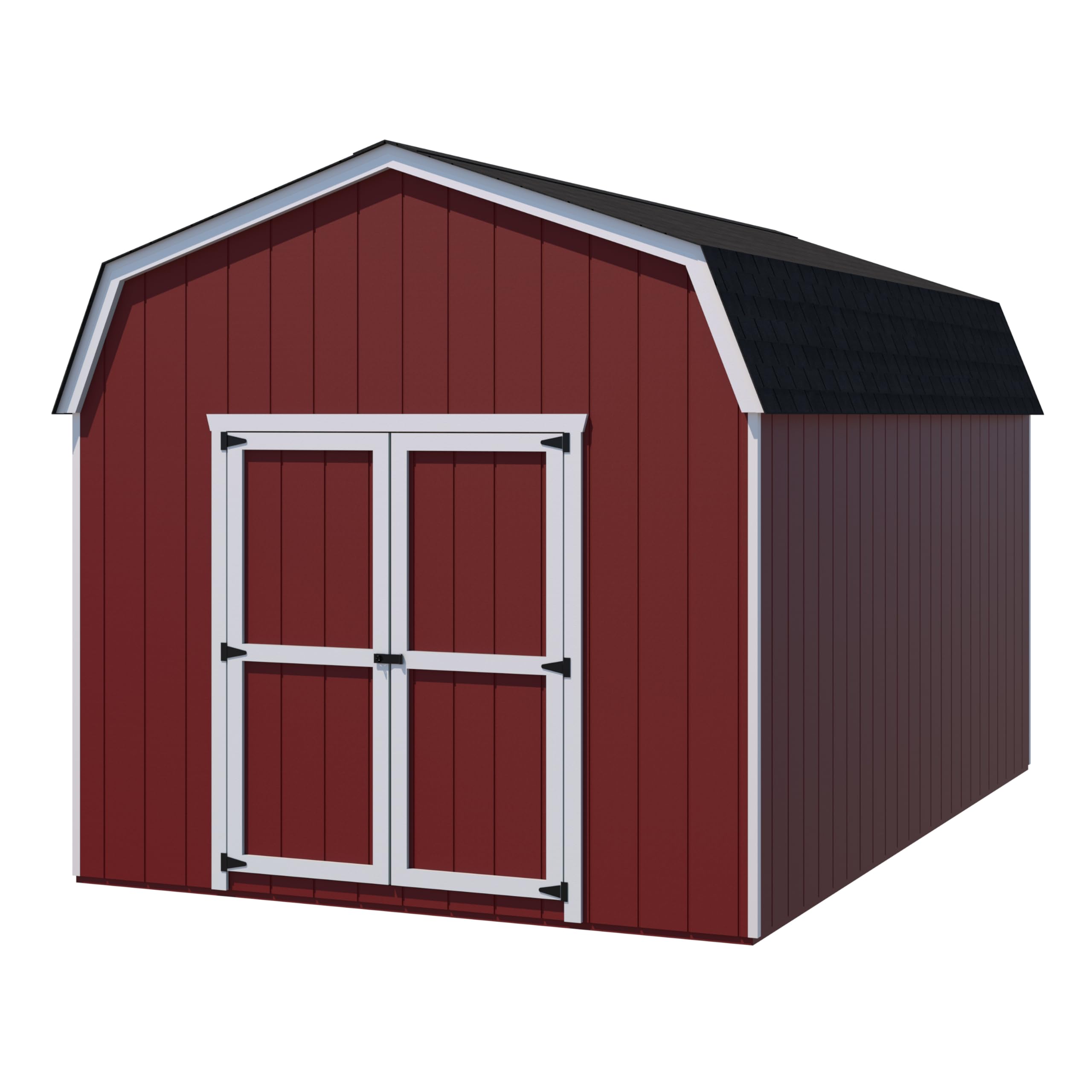 Little Cottage Co. 10x12 Value Gambrel Barn - Thumbnail 2