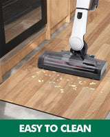 LUMI Wood Grain Kitchen Mat - Teak-Like, Non-Slip, Quick-Dry, Washable, Waterproof, Low-Profile Standing Rug for Kitchen, Home, and Office, 23.5"x15.5" LUMI