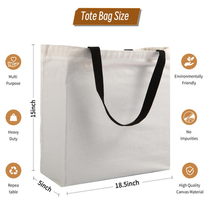 6pcs Sublimation Tote Bags Blanks,Sublimation Blanks Tote Bag Sublimation Totes Blank Tote Bags Bulk Canvas Tote Bags Sublimation Canvas Bags Blank Canvas Tote Bags Bulk Grocery Bag White Tote Bag