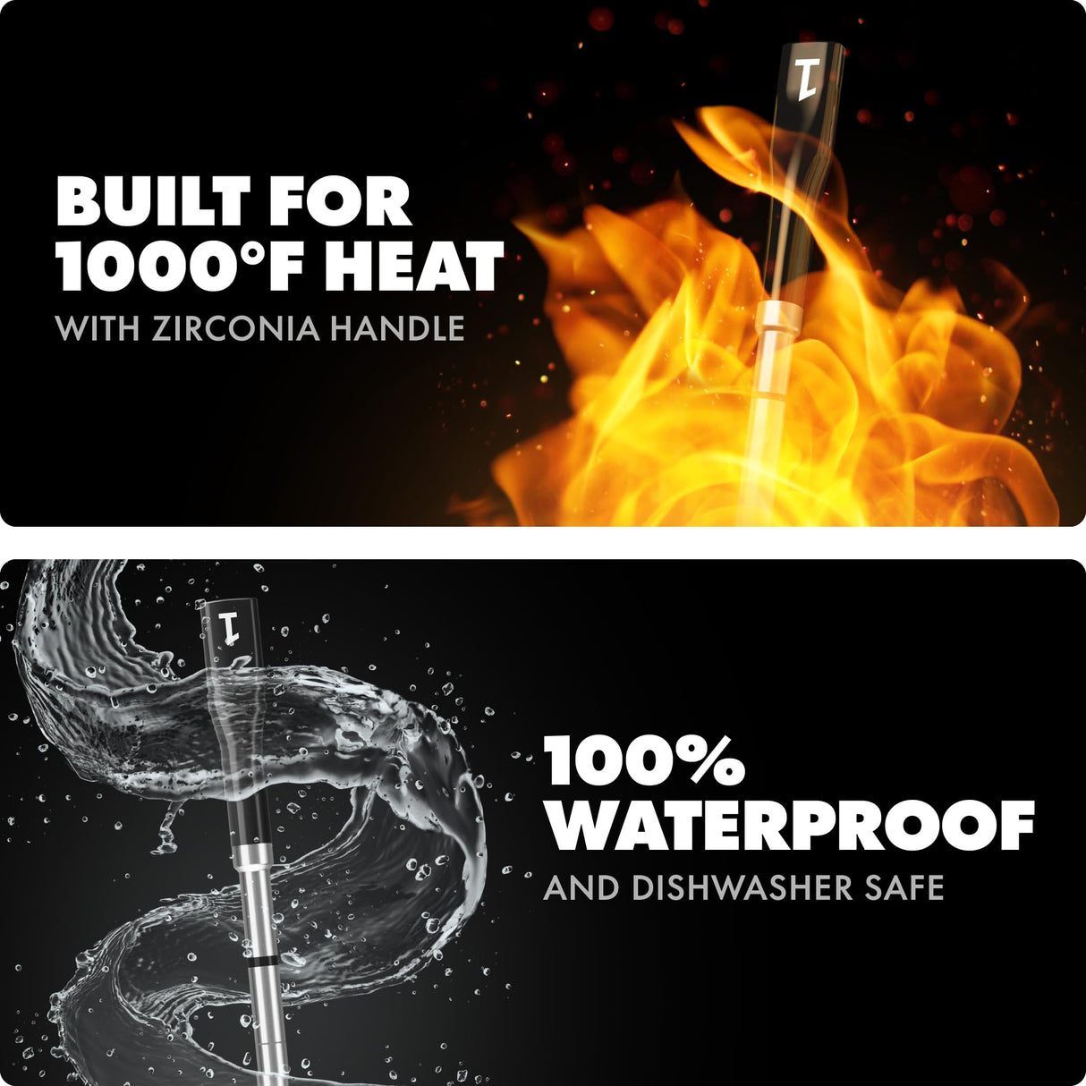 CHEF iQ Sense [2025 Model] | Smart Wireless Meat Thermometer | Ultra-Thin Probe | WiFi Unlimited Range | 1000°F Heat Safe | 5 Sensors | BBQ, Grill, Oven, Smoker, Air Fryer | Gen3 CHEF iQ