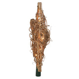 Kurt S. Adler Kurt Adler 20-Light Gold Rattan Star Treetop Kurt S. Adler