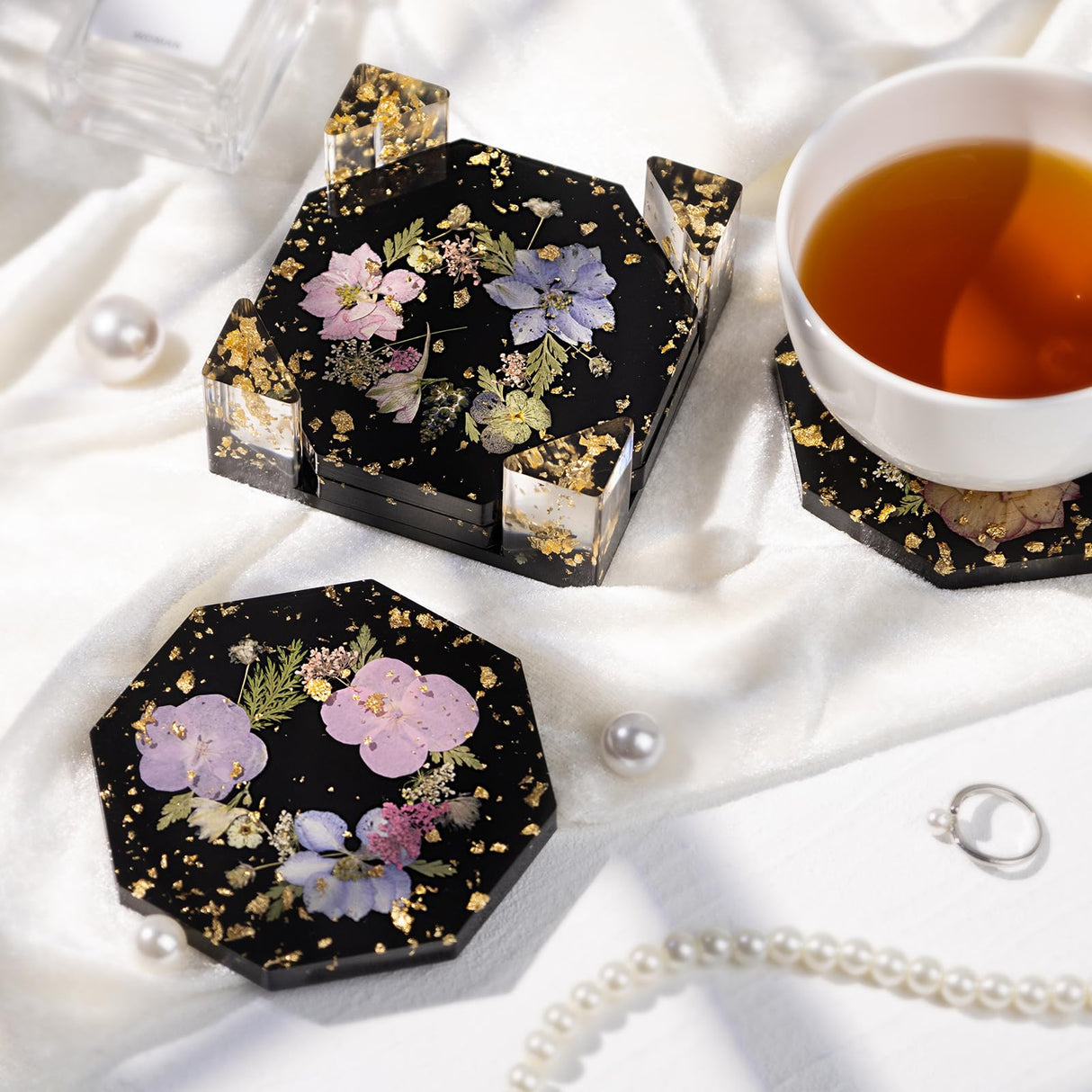 LET'S RESIN 1 Gallon Epoxy Resin Kit with Black Epoxy Resin Pigment Paste,100ml High Concentrated Epoxy Resin Color Pigment for Resin Art LET'S RESIN