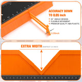 VARSK Contour Gauge Tool (10 inch) with Lock - Birthday Gifts for Men Dad Him, Cool Gadgets for Men, Irregular Shape Duplicator, Outline Edge Angle Measuring Tool for Woodworking Flooring VARSK
