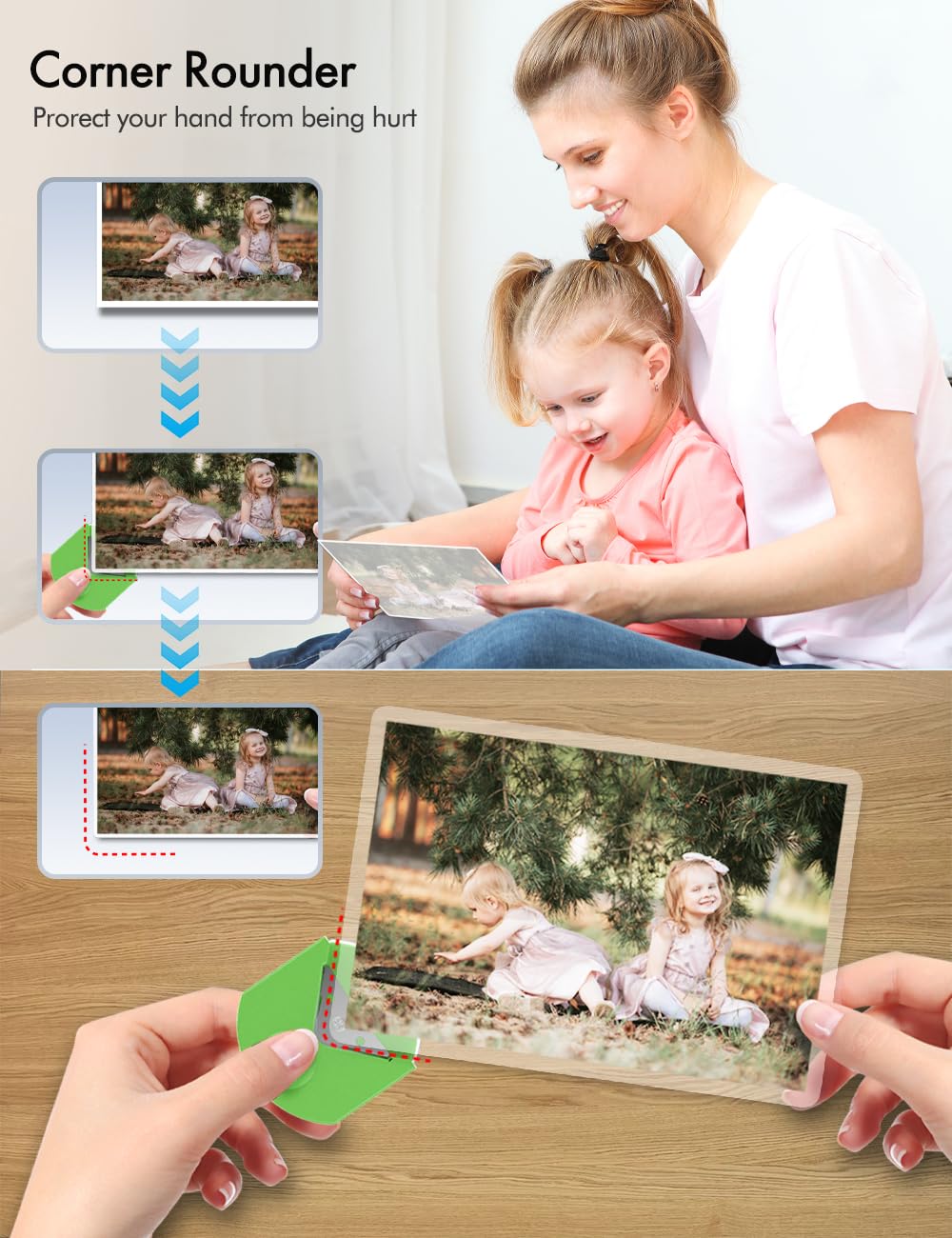 SINOPUREN Laminator Machine, 9inch Silent Thermal Laminator with Complete Set for Home Office School SINOPUREN