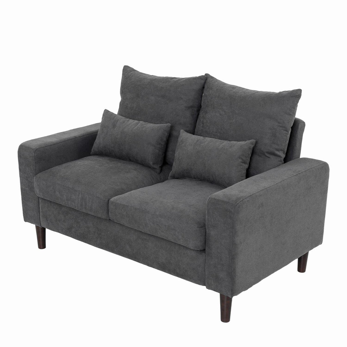 Panana 2 Seater & 3 Seater Fabric Corner Sofa Living Room Suite Set, Sofa Sets for Living Room, Grey Panana