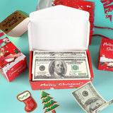 12pcs Surprise Gift Box Explosion, Merry Christmas Folding Bouncing Envelope (Red) BIXMK