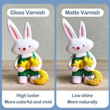 1DFAUL 100ml Air Dry Clay Glaze Varnish & Sealant, Prevents Crazing Yellowing, Scratch Resistant Wear, Waterproof, Hight Gloss Finish 1DFAUL