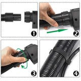 BBBuy 800W Drywall Sander Commercial Electric Sander with 6 Pcs Sanding Pads Discs Adjustable Variable Speed 1000-2000 RPM Wall Sander with Extendable Handle BBBuy