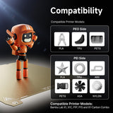 YOOPAI Double-Sided PEI+PEO Sheet and Flexible Magnetic Build Plate, 235 * 235mm 3D Printer Bed Platform for Creality K1/K1C/Ender 3/Ender 5 S1/Ender 3 Pro/Ender 3 V3/Ender 3 S1 Pro/Ender 3 Neo YOOPAI