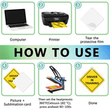 10 Pack 5.5" x 5.5" Sublimation Blanks Suction Cup Car Window Sign, Metal Signs Blanks Removable Car Safety Warning Signs for Heat Thermal Transfer DIY Picture and Custom Design Work OIOIPPIO