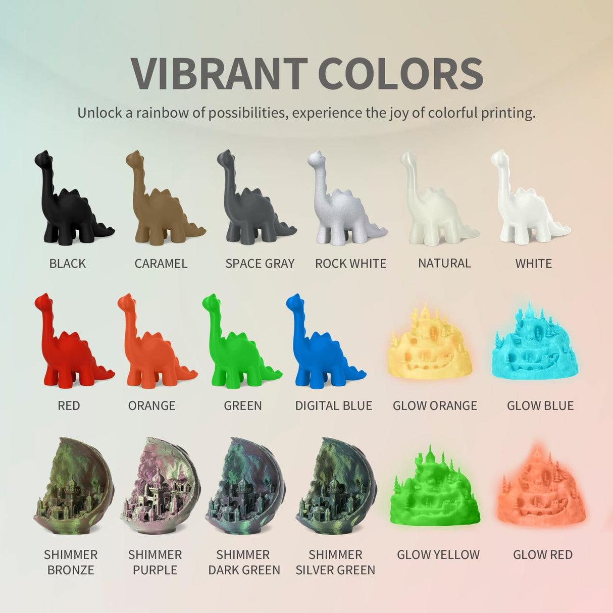 OVERTURE Easy PLA 1.75mm 3D Printer Filament, 1kg PLA Cardboard Spool (2.2lbs), Dimensional Accuracy +/- 0.02mm, Fit Most FDM Printer (Easy White) OVERTURE