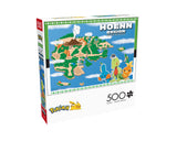 Buffalo Games - Pokemon- Hoenn Region - 500 Piece Jigsaw Puzzle for Adults -Challenging Puzzle Perfect for Game Nights - Finished Size is 21.25 x 15.00 Buffalo Games