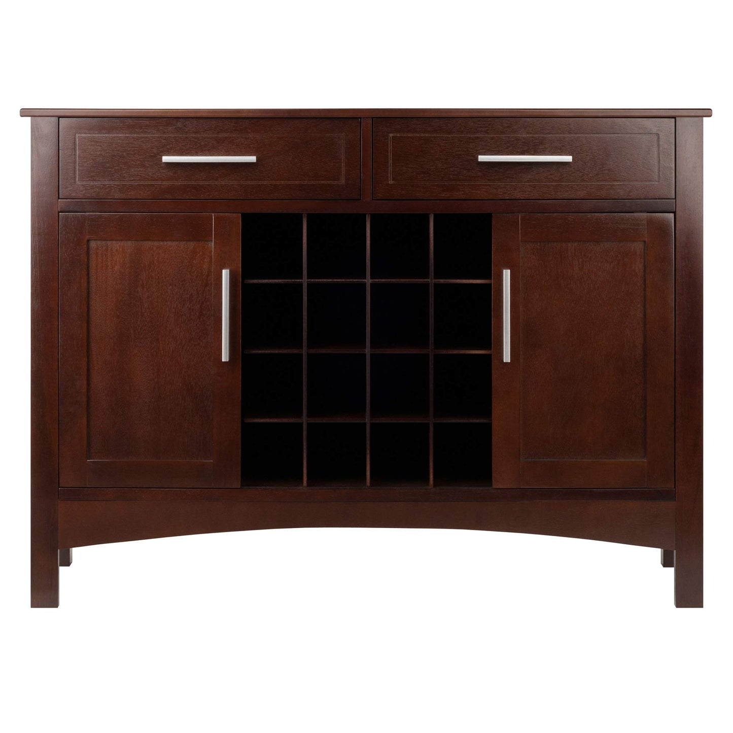 Winsome Gordon Cabinet Buffet, Walnut - WoodArtSupply