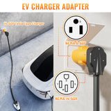 MECMO NEMA 6-50P to 14-50R EV Tesla Charger Adapter Cord, 240V 50 Amp 3 Prong Welder Plug to 4 Prong EV Charging Connector, Welder Welding Dryer EV Charger Power Cord Adapter Adaptor Connector MECMO