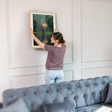 MOGTAA Elephant Diamond Art Kits for Adults, 5D Full Drill Diamond Painting Kits for Adults Beginners, DIY Landscape Round Diamond Dots for Adults, Gem Art for Home Decor 12 X 16Inch MOGTAA