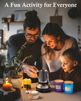 Candle Making Kit for Adults: Soy Wax Candle Making Supplies DIY Crafts Chrismas Stocking Stuffer for Adults Women Teens Beginners Starter Couples Activity Kit, Homemade Crafting White Elephant Gifts CAREVER