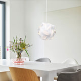 kwmobile DIY Puzzle Lamp Shade - Modern IQ Jigsaw Light in 30 Pieces min. 15 Different Designs - Diameter Approx. 7.9 in / 20 cm - White in Size S kwmobile