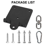 KSWLOR Heavy Punching Boxing Bag Hanger - Heavy Duty Bag Hanger Bracket,360¡ã Rotation Wall Ceiling Mount Wood Beam Hook for Boxing Muay Thai Training,Aerial Yoga Swing & Hammock KSWLOR