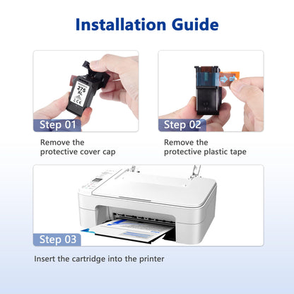 PG-275 XL/CL-276 XL Value Pack Replacement for Cannon Ink 275 276 for Canon 275 and 276 Ink Cartridges Compatible to PIXMA TR4720 TS3522 TR4700 TS3722 TS3500 TS3520 TS3720 TR4722 (2 Pack)