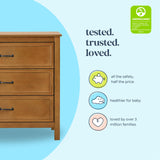 Davinci Charlie 3-Drawer Dresser in Chesnut DaVinci