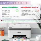 Koala Printable Vinyl Sticker Paper for Inkjet Printers - 20 Sheets Glossy White Water-Resistant Adhesive Label Paper - 8.5x11 Inch, Tear-Resistant, Removable KOALA PAPER