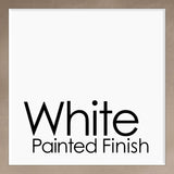 Coffee Table - 2-Tiered Wood Sofa Table - Low Profile and X-Leg Design Living Room Furniture for Storage, Display, or TV Stand by Lavish Home (White) Lavish Home