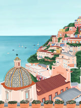 LIULIMI DIY 5D World Landscape Diamond Painting Kit, Diamond Painting Kits, Round Diamond Art Full Diamond Cartoon Style 12 X 16 in (Positano, Italy)… LIULIMI