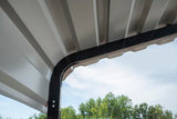 Arrow Carports Galvanized Steel Carport, Full-Size Metal Carport Kit, 12' x 29' x 7', Charcoal Arrow