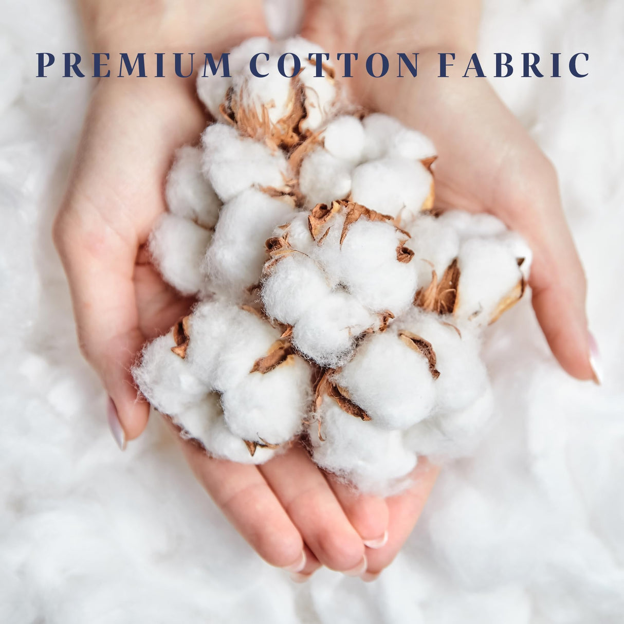 Full Size Thick Mattress Pad with 100% Cotton Cover - Naturally Skin-Friendly and Breathable, Unique Deep Pocket Design Up to 22" (54 x 75 Inches, White) Soft and lofty