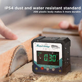 Sanliang Digital Level Angle Gauge Meter Magnetic Electronic Level Angle Finder Tool Protractor Inclinometer Woodworking Tools with Magnet for Construction, Woodworking and Machinery. SanLiang