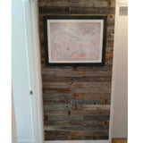 BarnwoodUSA Real Reclaimed Wood Wall Planks for Nail Up Application | Rustic Farmhouse Board Panels DIY Solution Shiplap-Style Accent Natural Weathered Gray 10 Square Feet BarnwoodUSA LLC