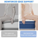 Twin Mattress 12 Inch, Twin Memory Foam Mattresses, Hybrid Matress, Pocket Coil Innerspring, Breathable Fabric, Strong Edge Support - Medium Firm for Pressure Relief and Motion Isolation inight