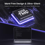 LGT Longer LK5 Pro 3D Printer Upgraded with Dual Blower Kit, Large Print Size 11.8"x11.8"x15.7"(300x300x400mm), Open Source, Removable Lattice Glass Platform, Diagonal Rod and Resume Printing, DIY Longer