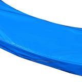 12FT Trampoline Safety Pad Trampoline Replacement Pad Safety Spring Cover, No Hole for Poles, Fit 5.5-7 inch Springs (Pads Only) Zoomster