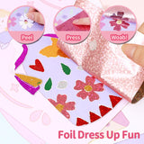Art Craft Activity for Kids, Princess Fashion Sticker Book, Foil Art Kit, Diamond Painting Kits, Dress up DIY Art Kit for Kids, Mess-Free Toddler Arts and Crafts Supplies for Girls & Boys Ages 5+ Innosurg