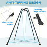 Swing Stand Frame with Sensory/Pod Chair, X-Shaped Swing Set, Metal Hammock Chair Stand for for Kids and Adults Indoor and Outdoor 350LBS G TALECO GEAR