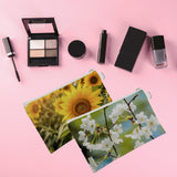 OKBA 30 pcs Sublimation Blanks Makeup Bags Bulk,canvas White Bag,polyester tote bags for sublimation DIY Craft OKBA