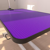 Hydraulic Dog Pet Grooming Table, 42 Inch Heavy Duty Z Lift Structure Professional Dog Grooming Table Suitable for Large Dogs at Home with Adjustable Arms, Clamps and 2 Grooming Noose, Purple Afqxf