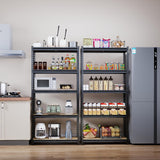 ZEUKMXOO 5 Tier Metal Shelving Unit, Storage Shelf Rack 2400 lbs, 28''×12''×60'' Adjustable Shelving, Metal Shelves for Garage, Garage Organizer Shelves ZEUKMXOO