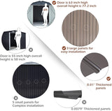 U-MAX 6x6 Storage Sheds & Outdoor Storage, Small Outdoor Storage Garden Outside Shed kit, Galvanized Metal Utility Shed for Backyard, Patio and Lawn U-MAX