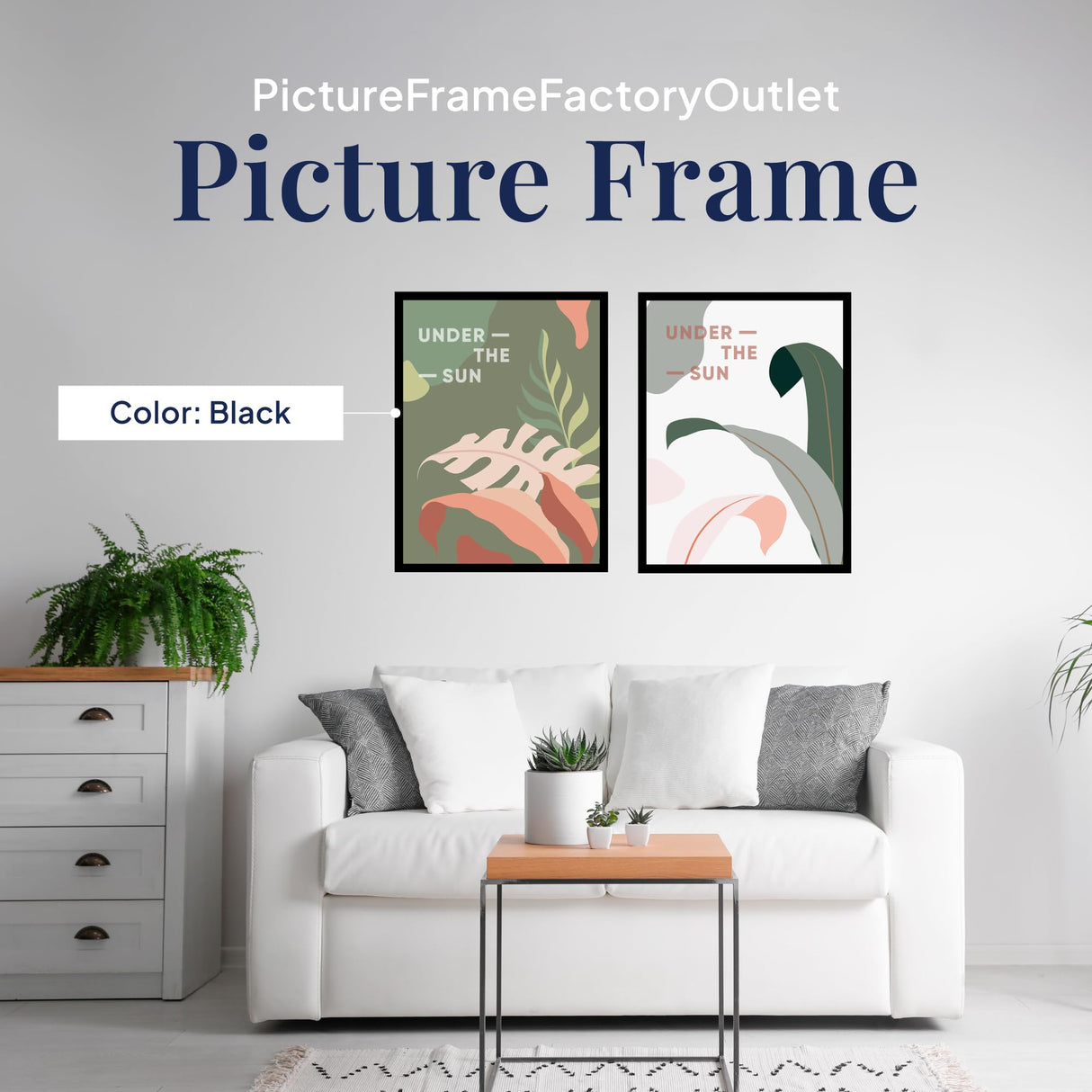 PictureFrameFactoryOutlet 20x27 Puzzle Frame - Showcase Your Artwork and Puzzles with Elegance and Security - 1.25" Black MDF Frame, Hanging Hardware, and Protective Plexi Glass Included PictureFrameFactoryOutlet