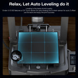 Creality Ender 3 V3 SE 3D Printer, 250mm/s Printing Speed, Sprite Direct Extruder CR Touch Auto Leveling Auto Z Offset Color Screen 220x220x250mm Creality